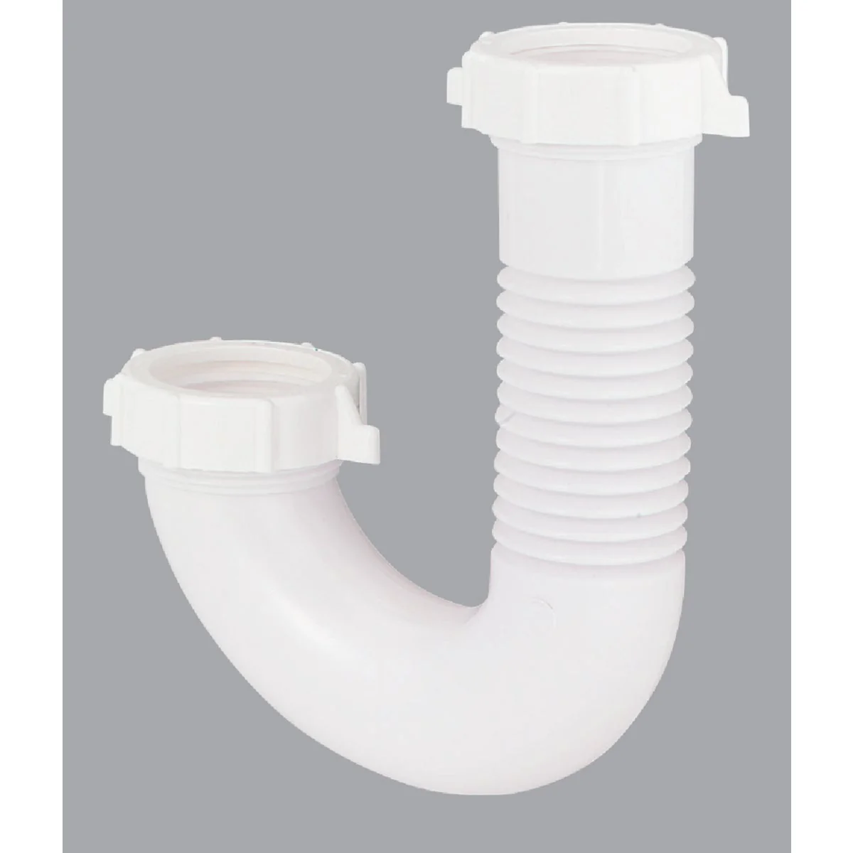 Advanced Do it 1-1 2 In. or 1-1 4 In. x 1-1 2 In. Flexible White Plastic J-Bend Extendable to 9-1 2 In. Responsible