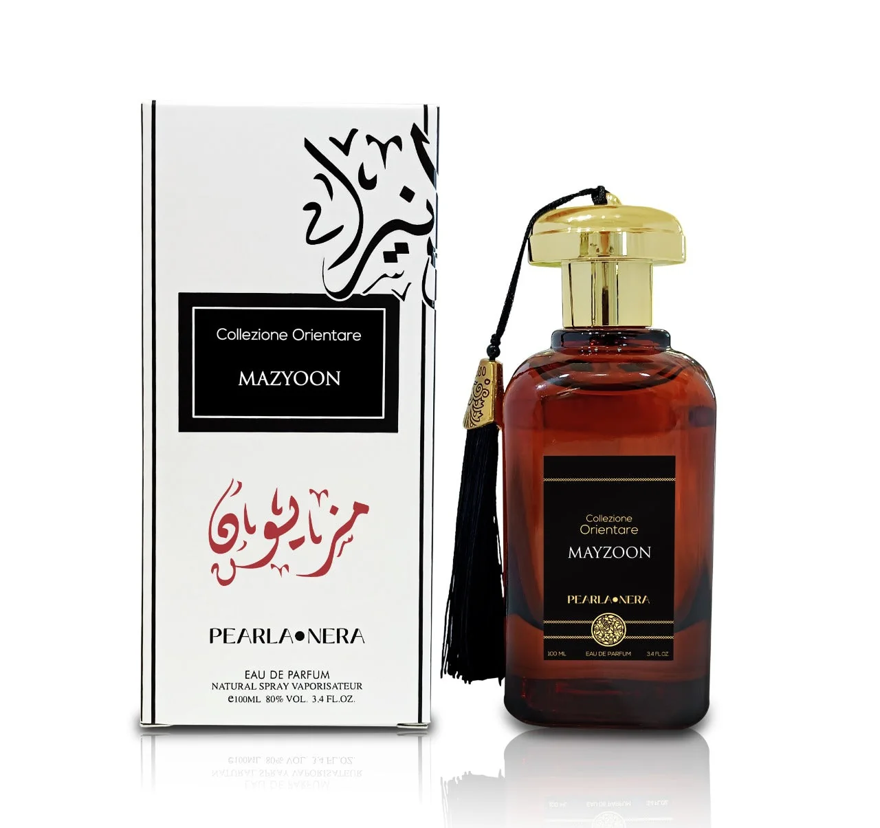 Detailed MAZYOON 3.4 Oz 100mL Eau De Parfum Spray Artisan