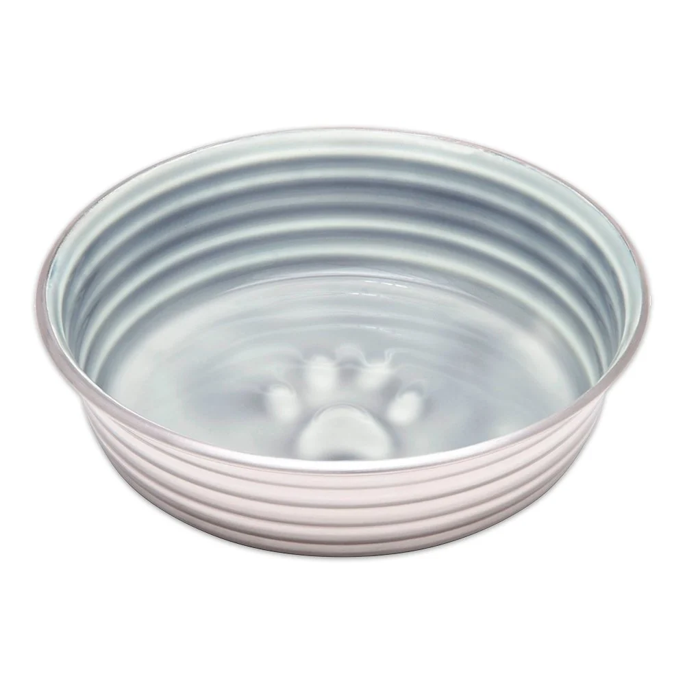 Professional Loving Pets Le Bol Dog Bowl Parisian Grey Medium Reliable