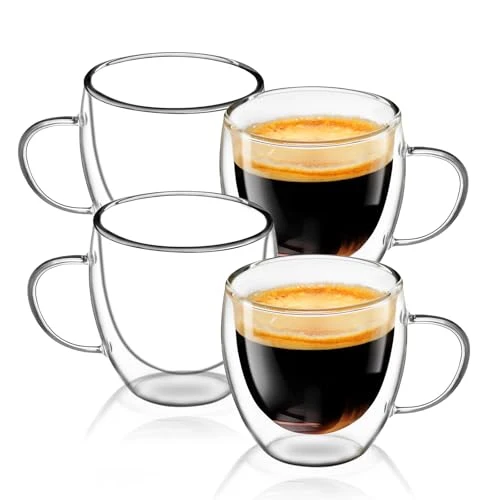 Carefully Designed Espresso Cups Set of 4 4 Count Exceptional
