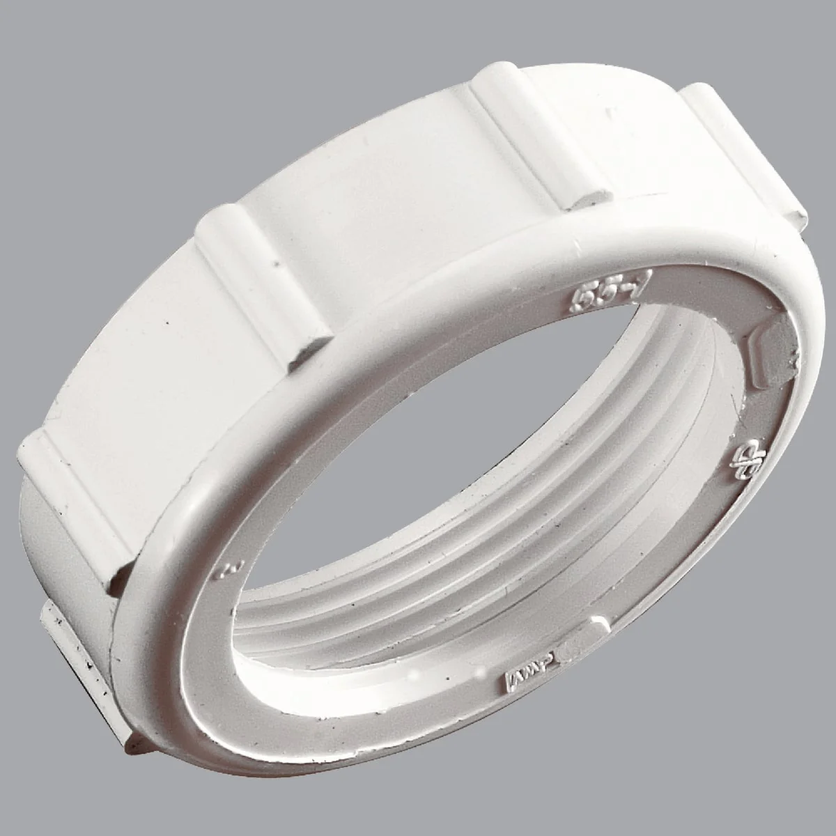 Modern Do it 1-1 2 In. x 1-1 2 In. White Plastic Slip Joint Nut and Washer Expertly Made