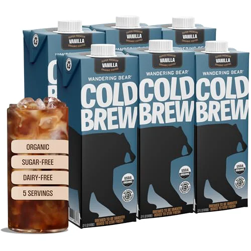Durable Organic Vanilla Cold Brew Coffee 192 Fl Oz Comfortable