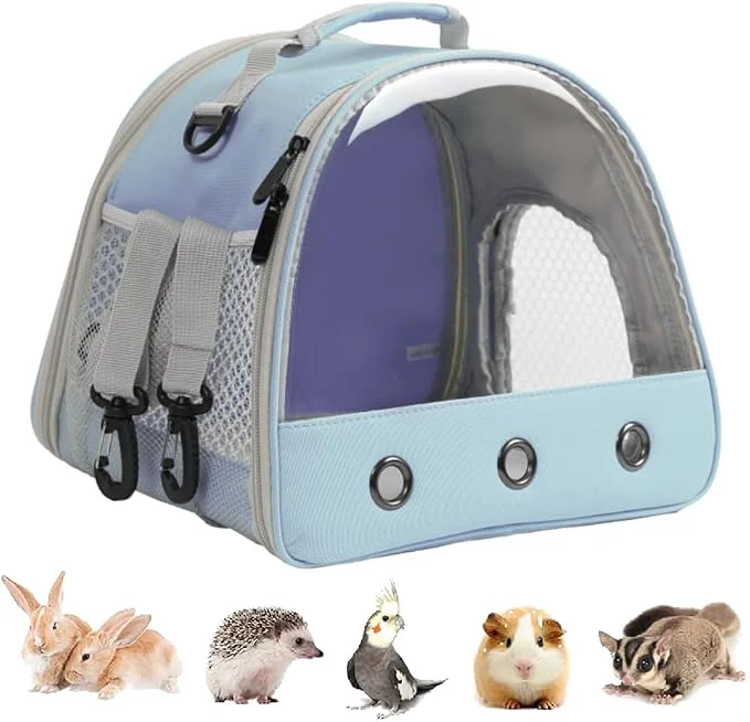 First-Class Guinea Pig Carrier Backpack Bunny Rat Bird Premium