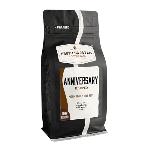 Fast Anniversary Blend Drip Ground Coffee 12 Ounce High-Performance