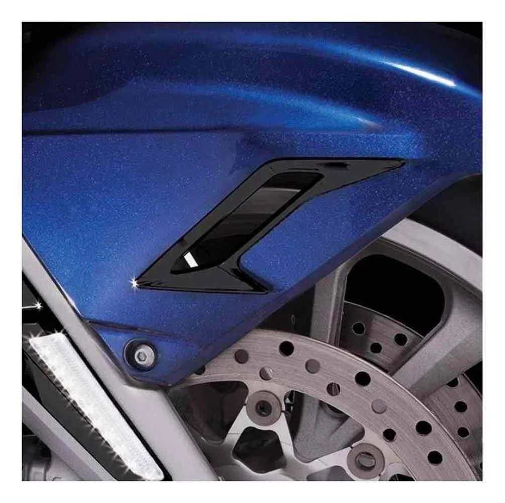 Exceptional Goldstrike Front Fender Accents Black for Gold Wing User-Friendly