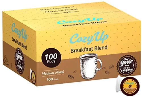 Verified Breakfast Blend Medium Roast Coffee Single Serve Pod 100 Count Original
