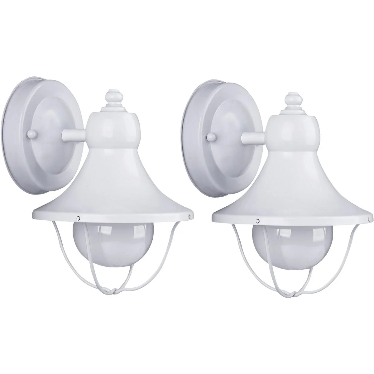 Unique Home Impressions White Incandescent Type G Outdoor Wall Light Fixture High-End