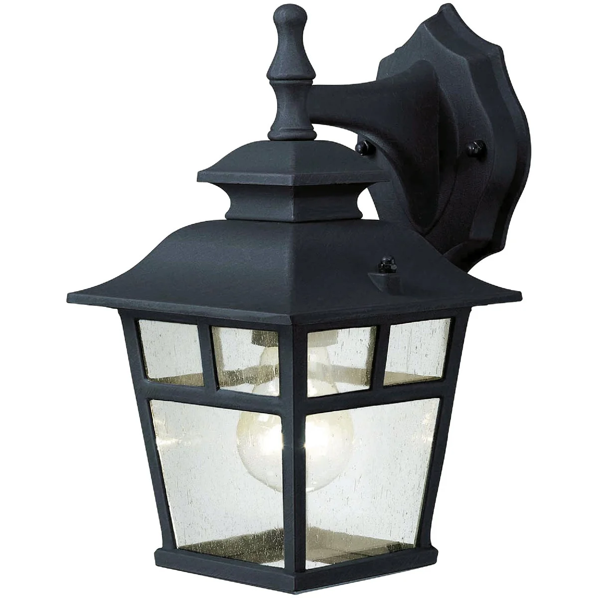Responsible Home Impressions Fieldhouse Black Outdoor Wall Light Fixture 2-Pack Sustainable