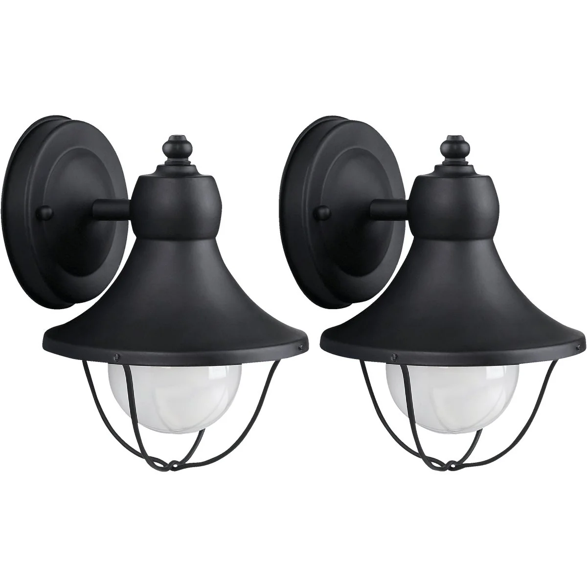 Trusted Home Impressions Black Incandescent Type G Outdoor Wall Light Fixture Original
