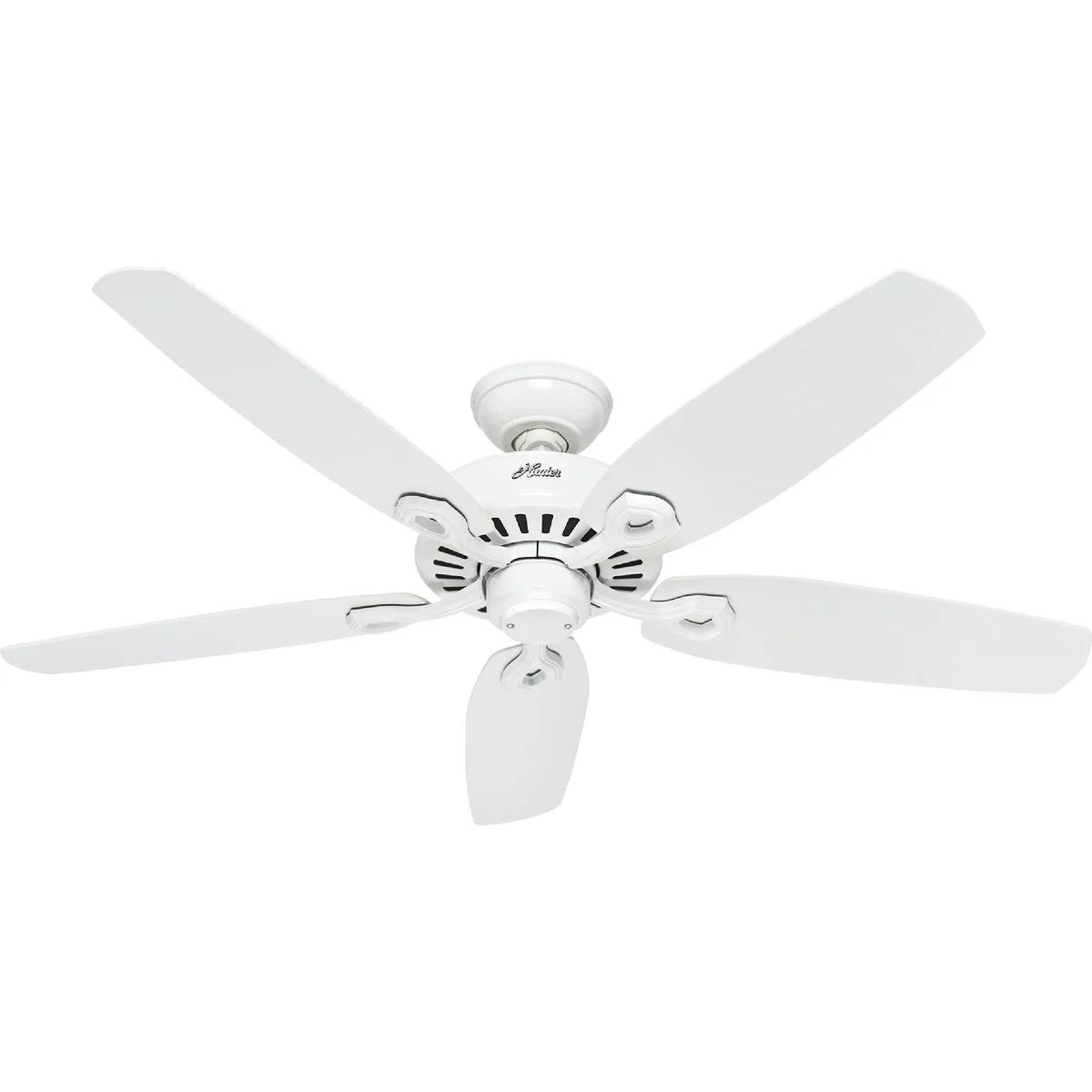 Advanced Hunter Builder Elite 52 In. White Ceiling Fan Eco-Friendly