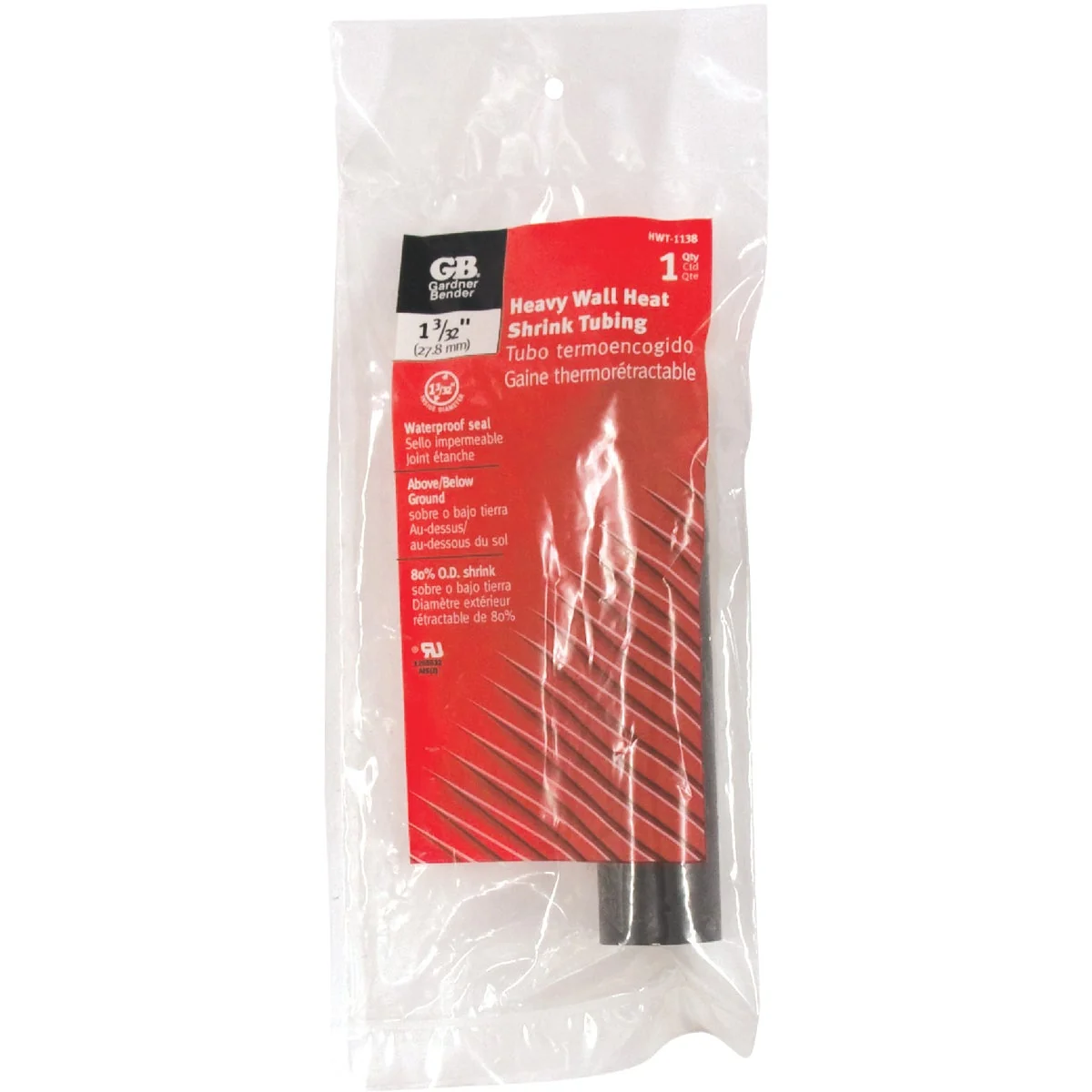 Sophisticated Gardner Bender Heavy-Wall 1-3 32 In. x 6 In. Heat Shrink Tubing Official