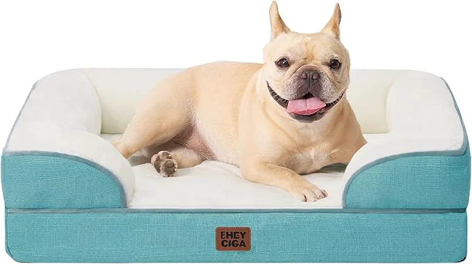 Fine EHEYCIGA Orthopedic Dog Bed Waterproof Memory Foam Turquoise Blue 30 L x 20 W x 6.5 ThAbout ThisOverview Outstanding