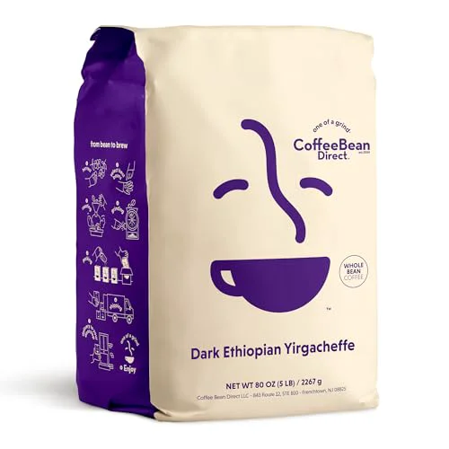 Exclusive Dark Ethiopian Yirgacheffe 80 Ounce Dependable