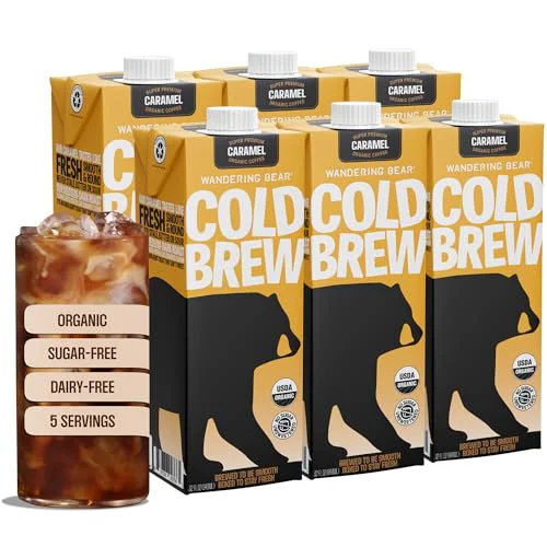Comfortable Organic Caramel Cold Brew Coffee 192 Fl Oz Effective