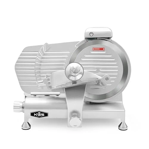 Unique KWS MS 10ES All Metal 320W Electric Meat Slicer 10 Outstanding