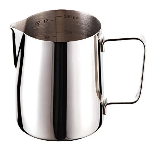 Refined 12oz Stainless Steel Milk Frothing Pitcher for Latte Art Original