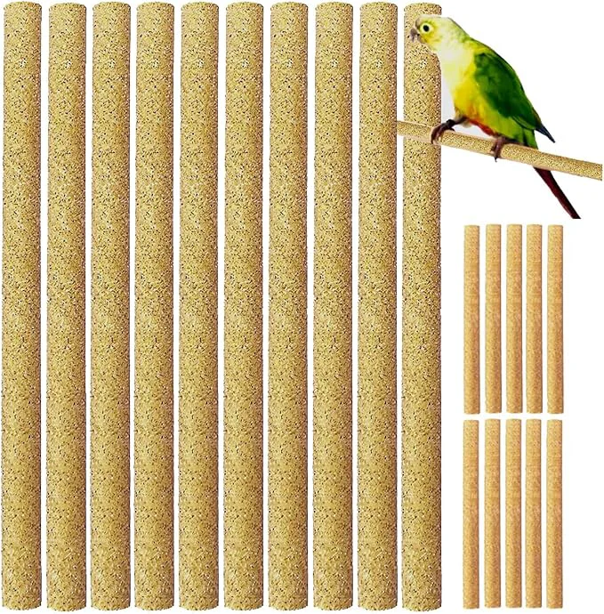 Dependable 40Pcs Sand Perch Covers for Bird Artisan