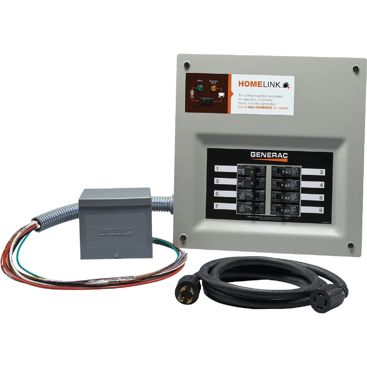 Crafted Generac Homelink 30A 8-Circuit Generator Transfer Switch Trendy