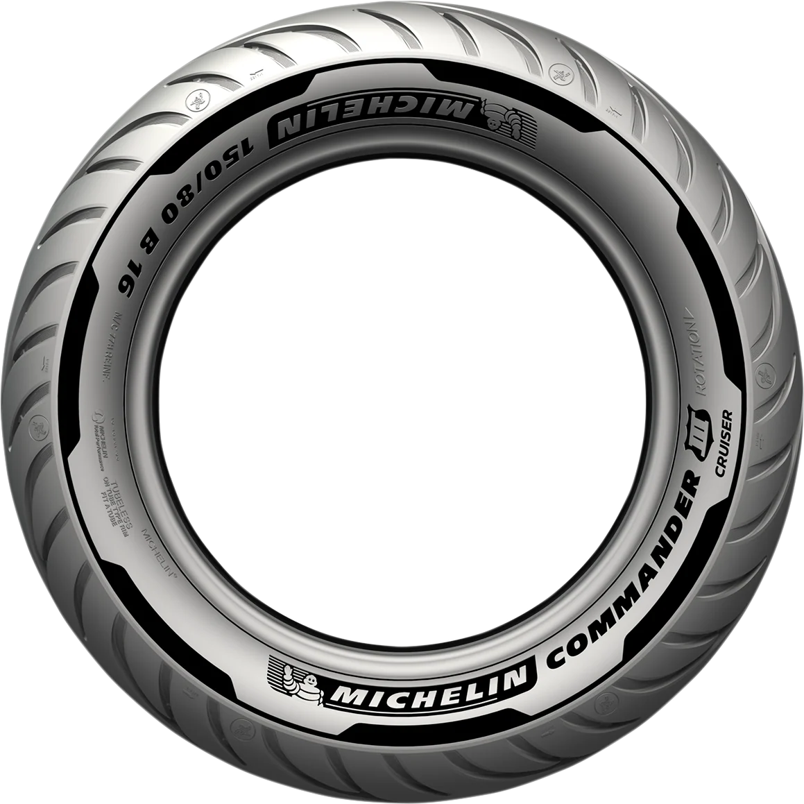 Functional MICHELIN Tire – Commander III – Rear – 150 90B15 – 74H 36264 Carefully Designed
