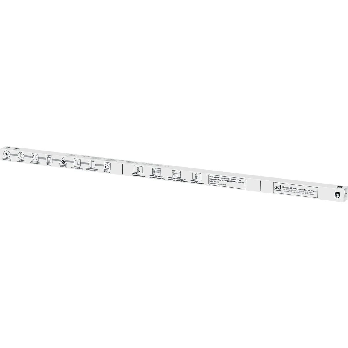 Organic Philips InstantFit 40W Equivalent 48 In. Daylight T12 Bi-Pin LED Tube Light Bulb Trendy