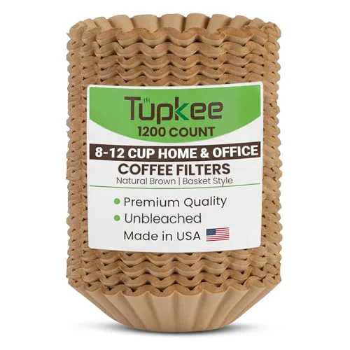 Dependable Basket Coffee Filters 8 1200 Count Clean