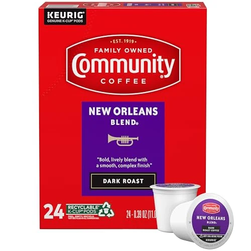 Consistent New Orleans Blend 24 Count Coffee Pods Green