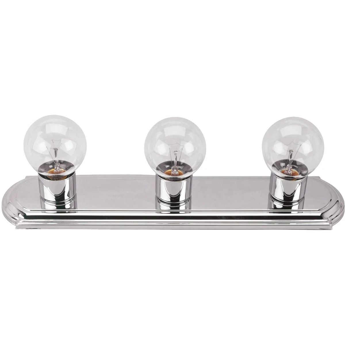 Consistent Home Impressions 3-Bulb Chrome Vanity Bath Light Bar Exclusive