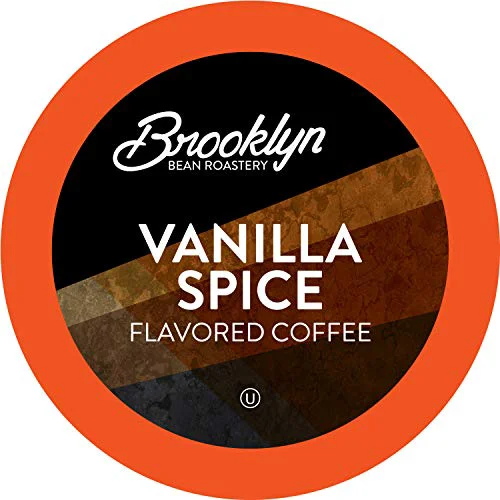 Selected Roastery Vanilla Spice Flavored Coffee Pods 40 Count Lightweight