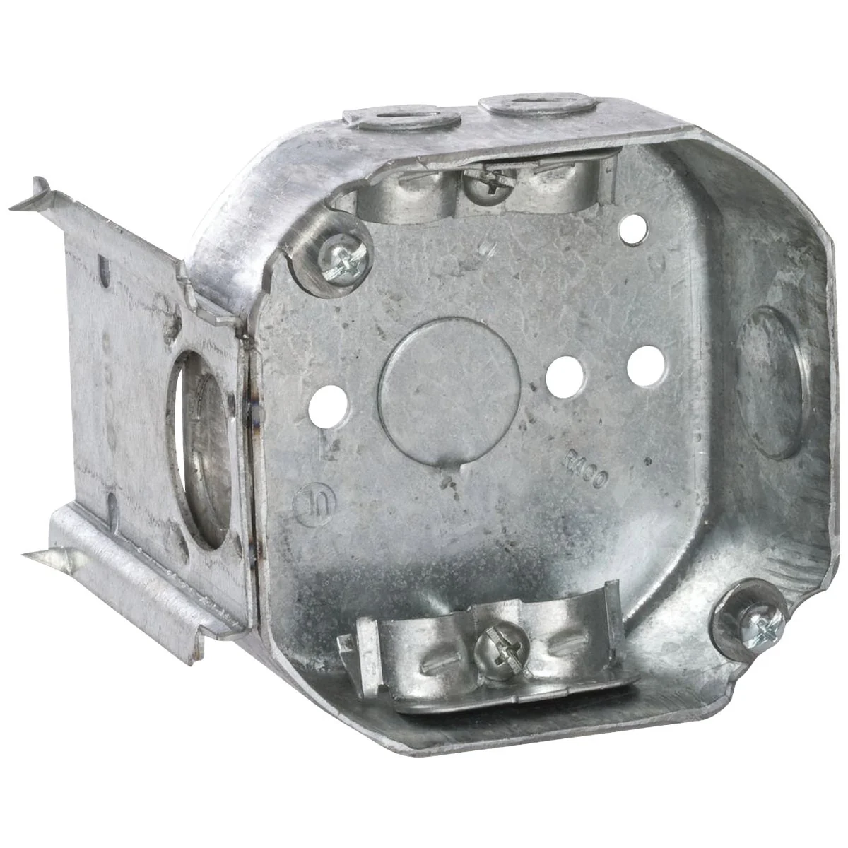 Verified Raco Bracket Mount 4 In. x 4 In. Octagon Box Pure