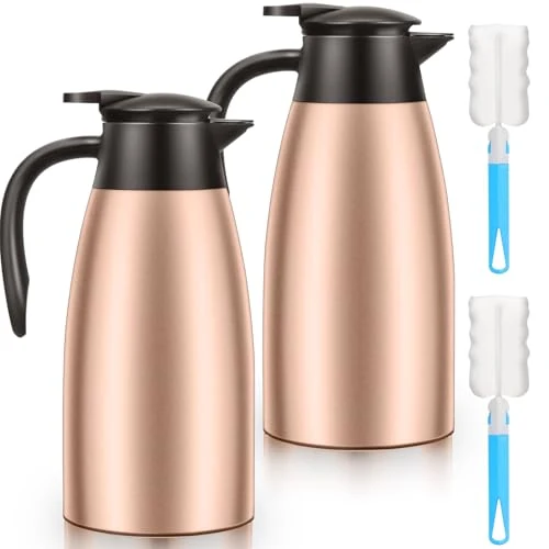Safe 2 PCS 68 OZ Thermal Coffee Carafe 2 Count Specialty