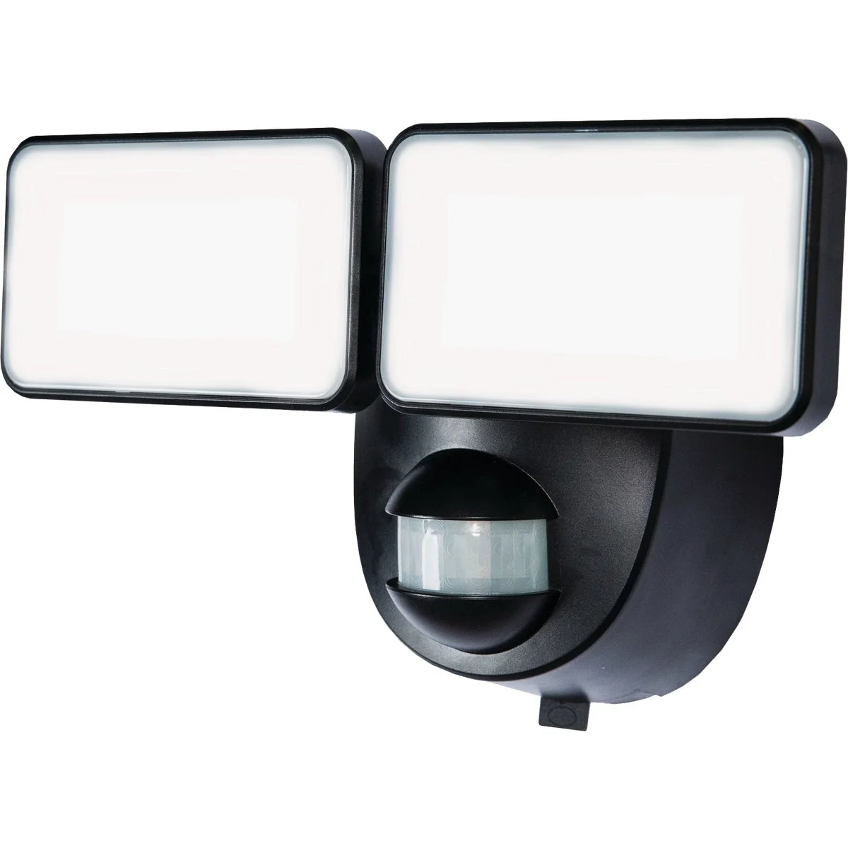 Comfortable Heath Zenith Black 400 Lm. LED Motion Sensing Dusk-To-Dawn Battery Operated Security Light Fixture Traditional