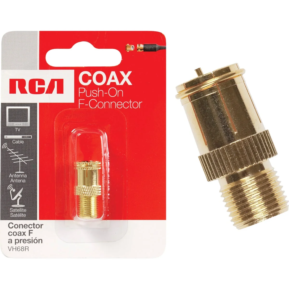 Top-Quality RCA Quick F-Connector Breathable