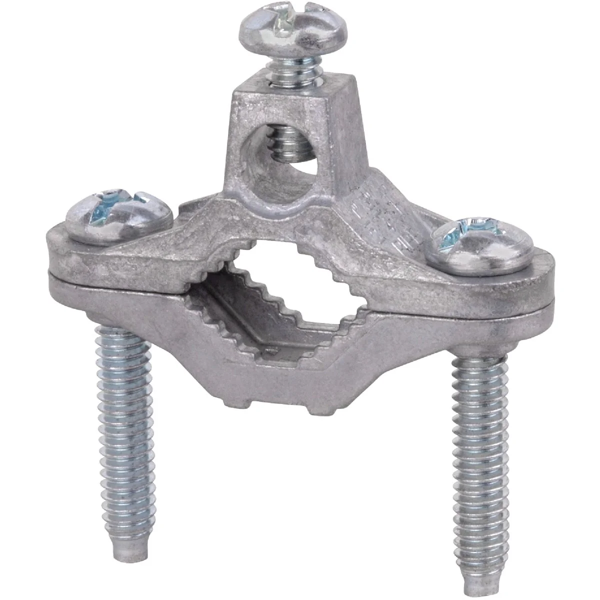 Fine Crafted Steel City 1 2 In. to 1 In. 10 to 2 AWG Set Screw Ground Clamp Refined