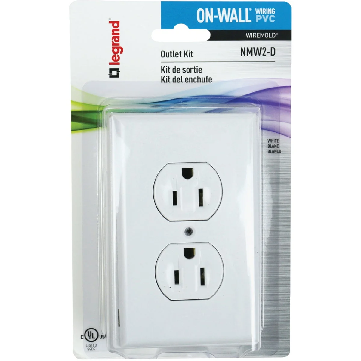 Casual Wiremold On-Wall White PVC 1 In. Outlet Box Kit High-Grade