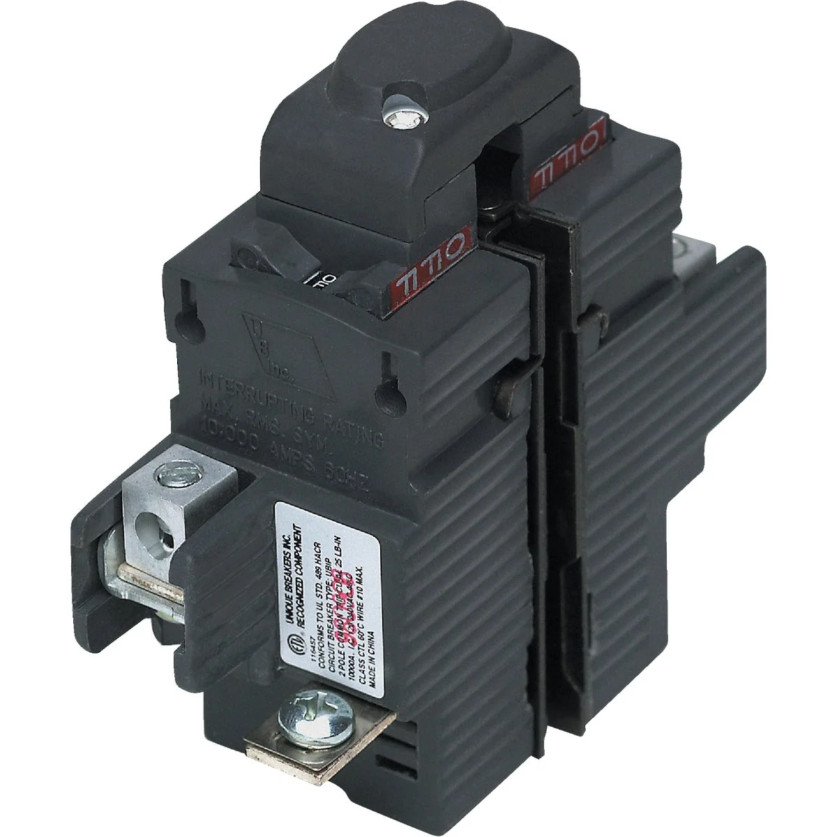 Classic Connecticut Electric 60A Double-Pole Standard Trip Packaged Circuit Breaker For Pushmatic Excellent