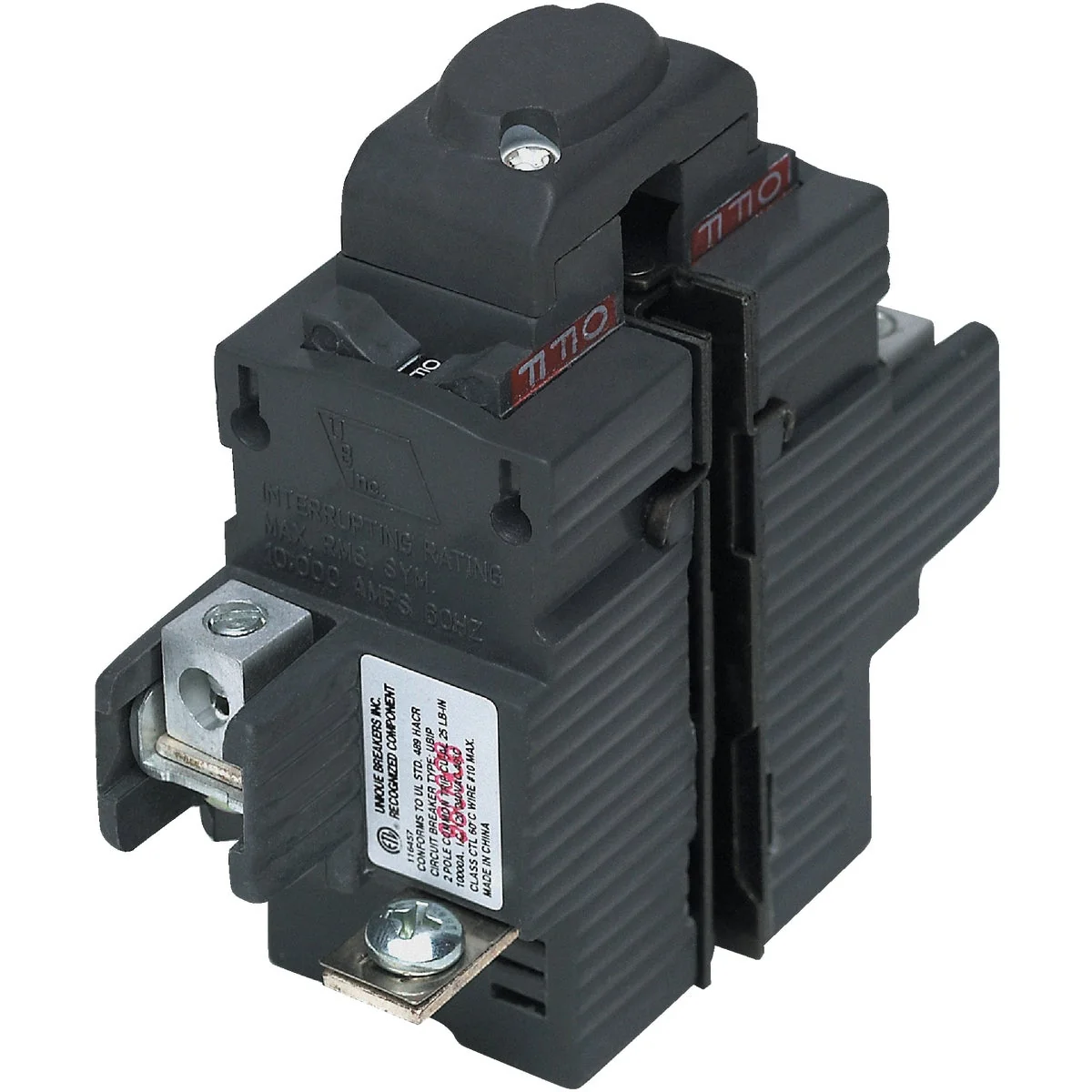 Enhanced Connecticut Electric 20A Double-Pole Standard Trip Packaged Circuit Breaker For Pushmatic Advanced