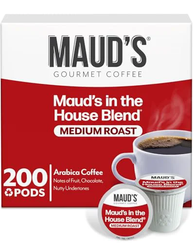 User-Friendly Medium Roast Coffee Pods 200 Count Original