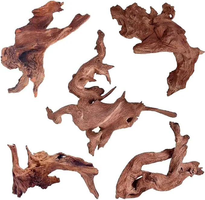 Green Jorewood Natural Small Aquarium Driftwood Flexible