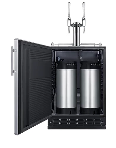 Trendy 24 Wide Nitro Coffee Kegerator Lightweight