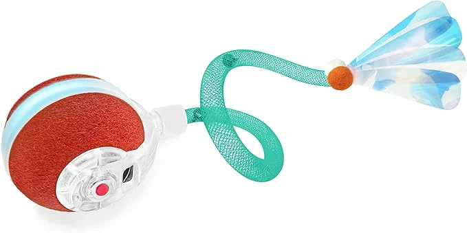 Sustainable Interactive Cat Toys for Indoor Cats The 3rd Generation Agile Moving Cat Ball Responsible