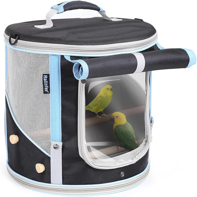 Effective Small to Medium Bird Travel Carrier Cage Portable Parrot Parakeet Cockatile Outstanding