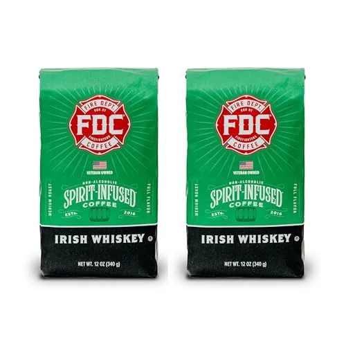 Optimized Irish Whiskey Whole Bean Coffee 24 Ounce First-Class