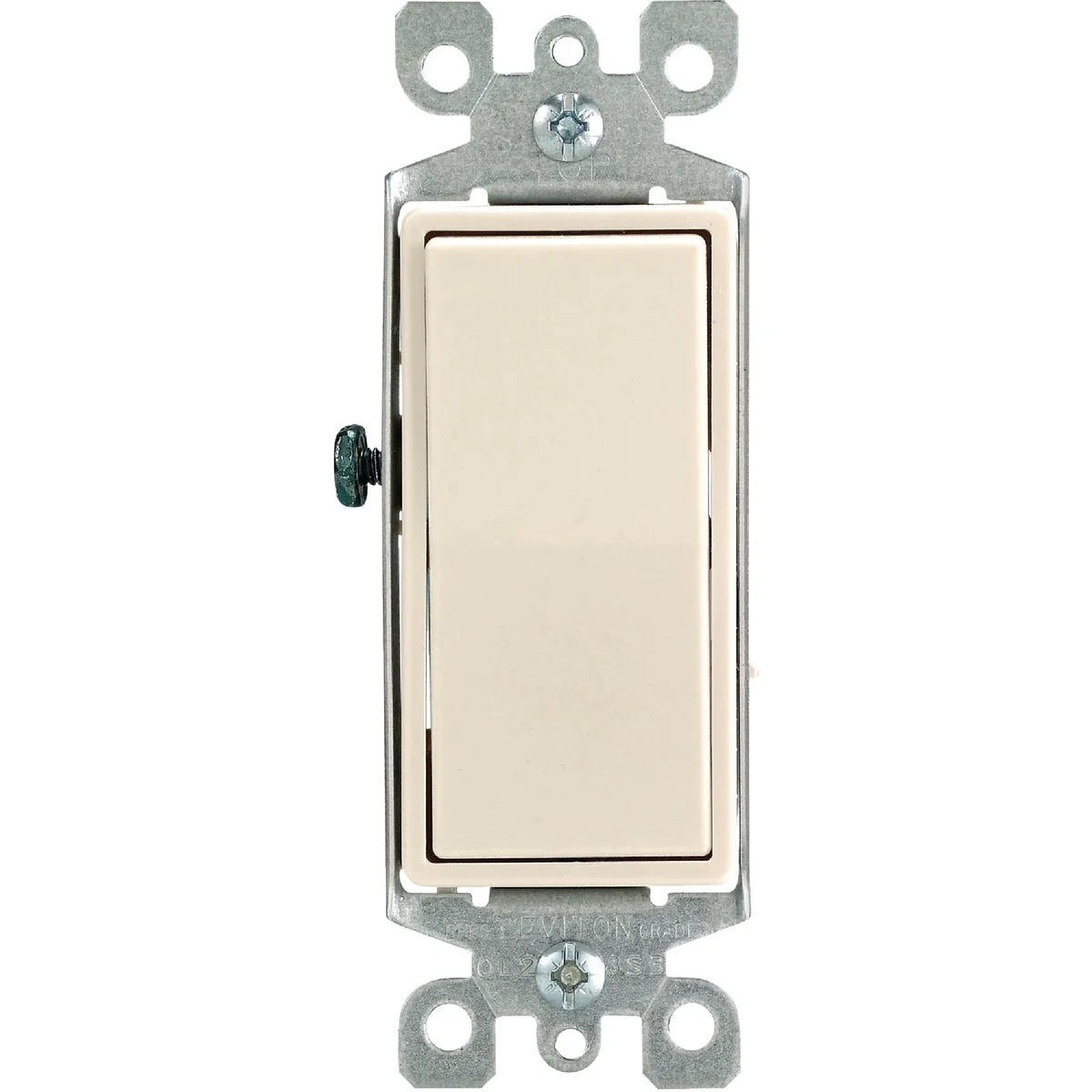Exceptional Leviton Decora Residential Grade 15 Amp Rocker Single Pole Switch Light Almond Sophisticated