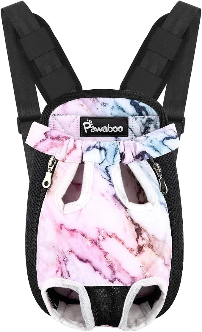 Practical Pawaboo Adjustable Dog Carrier Purses Pet Front Cat Travel Bag Dog Carrier Powerful