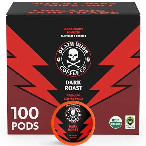 Prestigious Dark Roast Single Serve Coffee Pods 100 Count Contemporary