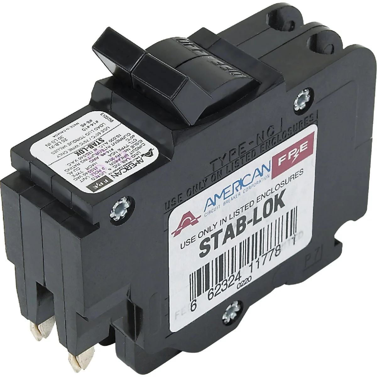 Certified Connecticut Electric 30A Double-Pole Standard Trip Packaged Circuit Breaker For Federal Pacific World-Class