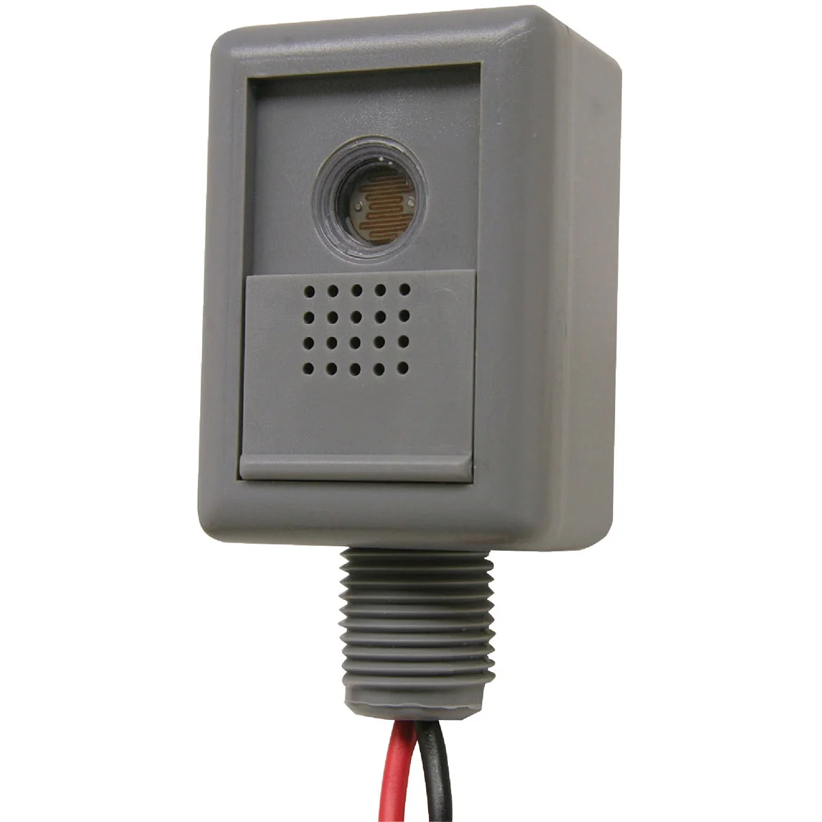 Exceptional Do it Hard Wire Gray Adjustable Photocell Lamp Control Dependable
