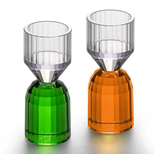 Reliable Crystal Shot Glasses Set of 2 2 Count Elegant