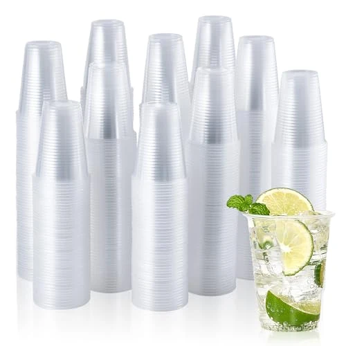 Carefully Designed 2000 Pack 7 OZ Drinking Clear Disposable Plastic Cups for Business 2000 Count Durable