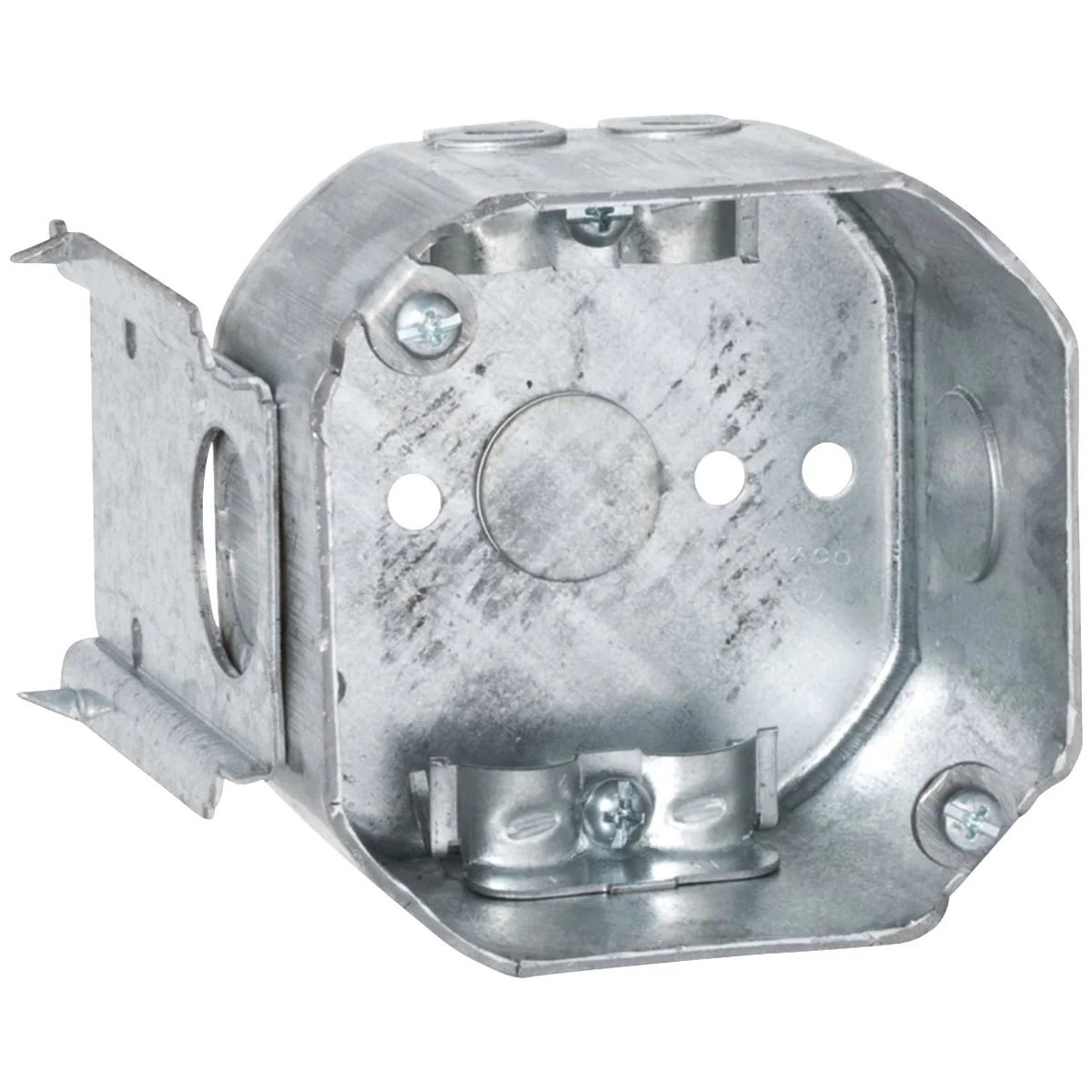 Reusable Raco Bracket 4 In. x 4 In. Octagon Box Optimized